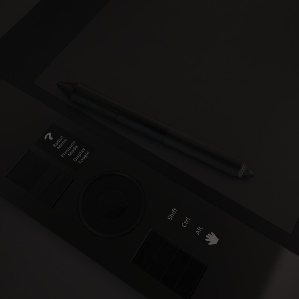 wacom intuos l tablet 3d max - Wacom Intuos 4 L- Graphics tablet by OkiGraphics